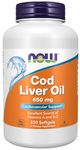 Now Foods, Cod Liver Oil, 650 mg, 250 Softgels