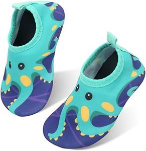 storeofbaby Baby Water Shoes Infant Quick Drying Barefoot Swimming Pool Beach Shoe, 12-18 Months