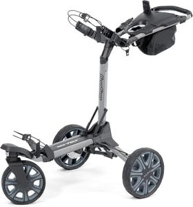 Bag Boy Volt Electric Golf Push Cart, Silver/Black