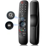 Replacement Remote for LG-Smart-TV-Remote, Universal Remote Compatible with LG OLED QNED NanoCell 4K Smart TVs (NO Voice & NO Pointer)