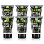 Pacific Shaving Company Natural Shaving Cream, 6 Pack