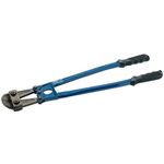 Draper 68845 600mm 30 Degree Bolt Cutters with Bevel Cutting Jaws , Blue