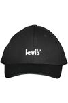 Levi's Men's Poster Logo Flexfit Cap Baseball, Regular Black, UN