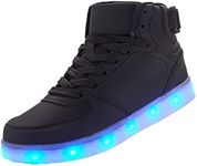 DIYJTS Kids LED Light Up Shoes, Fas