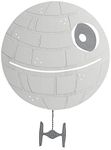 Lambs & Ivy Star Wars Signature LED Light-Up Death Star Wall Decor/Art