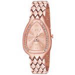 Aglance 95 Cobra Rose Watch for Girls Analogue Wrist Watch for Women and Girls (Rose Gold)