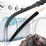 Holikme 2 Pack Dryer Vent Cleaner Kit, Dryer Vent Cleaning Brush, Lint Remover, Black