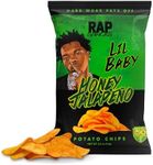 Rap Snacks Lil Baby Honey Jalapeno Potato Chips 2.5 Oz Bags - Pack of 6