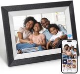 10.1 Inch Digital Picture Frame WiFi,1280x800 HD IPS Touch Screen,Electronic Photo Frame for Gifting, 32GB Storage,Auto-Rotate,Wall Mounted,Share Photos or Videos and Send Best Wishes via Uhale App