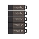 Centon MP Valuepack USB 2.0 Datastick Pro (Grey), 4GB, 5Pack Bulk