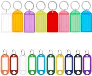 Uniclife Key Tags 2 Inch Plastic Ke