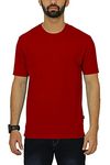 Celsius Men's Half Sleeve Classic Round Neck Slim Fit T-Shirt(6001-Fresh Melon-5XL)