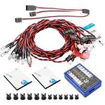 Pxyelec RC Cars 12 System Kit 5 Operation Modes for 1/10 1/8HSP TAMIYA CC01 SCX10 Modified Part