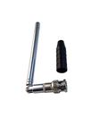 Anteenna TW-777BLACK BNC Male Handheld Antenna Scanner Antenna (20-1300MHz) with BNC Male Connector for Scanner Radio and Frequency Counters Swivel or Straight Two Function