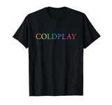 Coldplay Official Rainbow Logo T-Shirt