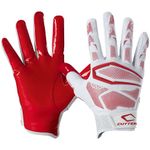 CUTTERS Gamer Padded Football Glove for Lineman and All-Purpose Player. Grip Football Glove. Youth & Adult Sizes