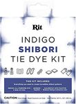 NAKOMA PRODUCTS RIT TIE DYE KIT SHI, Plastic Stainless Steel Fabric Cotton Nylon, Indigo Shibori, One Size