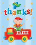 Creative Converting Fun at One Happy First Birthday Boy Thank You Notes, 8 Count