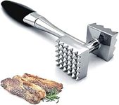 DAOME Meat Tenderizer, Dual-Sided Nails Meat Mallet, Meat Hammer Used for Steak, Chicken, Fish?Meat Pounder with Rubber Comfort Grip Handle, 8.8 inches Meat Tenderizer Tool