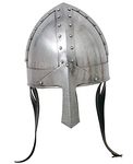 Armour Shop Medieval Nasal Norman Helmet Costume Viking Reenactment LARP Helmet Silver