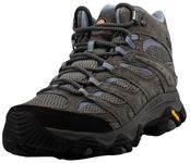 Merrell Women's Moab 3 Mid Waterproof Hiking Boot, Granite, 7.5