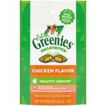 FELINE GREENIES Cat Treats SMARTBITES Healthy Indoor Natural Dental Care, Chicken Flavour, 2.1oz Pouch