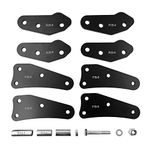 Demon Powersports 2 Inch Bracket Lift Kit for Yamaha Viking, Increases Ground Clearance & Larger Space Between Tires & Fenders to Be Mounted, Powder Coated (See Fitment Details in Description)