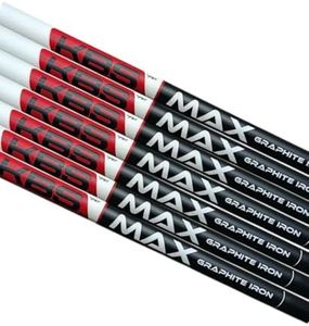 Old Town Golf KBS Max Graphite Iron Shafts .370 Tip Uncut 41" Choose Weight Flex - Regular Plus - Stiff - 85 Grams/Shaft 9