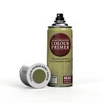 The Army Painter Color Primer Spray Paint, Army Green, 400ml, 13.5oz - Acrylic Spray Undercoat for Miniature Painting - Spray Primer for Plastic Miniatures