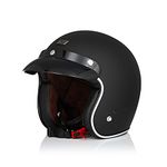 ORIGINE Motorcycle Open Face Helmet Half Face 3/4 Jet Retro Style Helmet with Sun Visor Fit Men Women