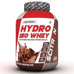 Scitron HYDRO ISO Whey (66 Servings, 25g Protein, 5g BCAAs, 0g Sugar) - 4.4lbs (2kg) (Belgian Chocolate)