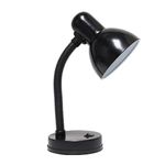 Simple Designs LD1003-BLK Basic Desk Lamp, Black