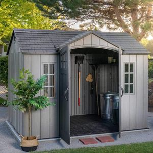 Lifetime Outdoor Storage Shed 3m x 2.4m – Weatherproof Garden Shed