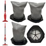 4 Pack F113 HEPA Filter Replacement for Dirt Devil Simplistik Plus 3-in-1 Corded Stick Vacuum SD20000RED & Simplistik 1.2 Amp Stick Vacuum SD22010, Compare to Part# AD40113