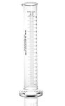 FZN Borosilicate Glass Rain Gauge Cylinder 20 M.M. | Rain Guage | Rain Gauge Glass