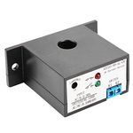 Current Sensing Switch, Fydun Normally Open Current Sensing Switch Adjustable AC 0.2-30A SZC23-NO-AL-CH for Flash Buzzer Relay for Automated Industrial Equipment