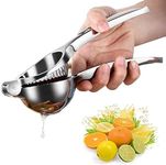 HERUIO Lemon Squeezer manual - Heavy Duty - Manual Citrus Juicers, Press Hand Lime Citrus Fruit Juicer, Safe Quick and Effective Juicing, Super Easy to Clean