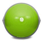 BOSU 65-Centimeter Dynamic Non-Slip Travel-Size Home Gym Workout Balance Ball Pod Trainer for Strength and Flexibility, Lime Green