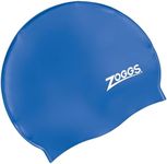 Zoggs Unisex Silicone Swimming Cap,