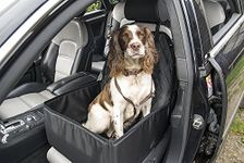 Speedwellstar 2-in-1 Dog Car Seat Cover & Booster Seat – Waterproof Pet Carrier for Front Seats – Universal Fit for Small to Medium Dogs – Quilted, Lightweight & Easy to Install