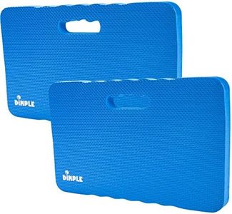 Dimple Thick Kneeling Pad | Garden Pad for Gardening | Kneeling Pad for Work | Garden & Bathtub Kneeler for Baby Bath | Kneeling Mat for Exercise & Yoga (XL) 17.8 x 11, Thickest 1-½"(2 Pack, Blue)