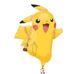 Amscan 2946001 - Pokémon Pikachu Foil SuperShape Balloon - 31" , Yellow