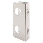 PRIME-LINE Defender Security U 10546 Steel Door Guard, 5-1/2 In., 2-3/4 In. by 1-3/4 In., Stainless (Single Pack)