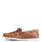 Sperry Men's A/O 2-Eye Suede Boat Shoe, Tan, 9.5 UK