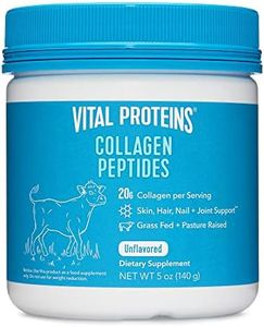 Vital Proteins Collagen Peptides Powder, 5 oz, Pack of 1, Promotes Hair, Nail, Skin, Bone and Joint Health, Unflavored