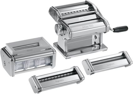 Marcato Atlas 150 Pasta Machine Set – Stainless Steel Pasta Maker