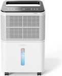 CONOPU Dehumidifier 16L/Day, Ultra-quiet Dehumidifier for Bedroom, Intelligent Central Control, Auto Mode, Humidity Indicator Light, 24H Timer, Laundry Drying,Dehumidifiers for Home,Effective,Powerful