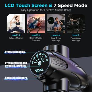 Deep Tissue Massage Gun – Handheld Muscle Massager for Pain Relief