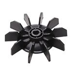 Air Compressor Fan Blade D Type Direct on Line Motor Fan Blade Air Compressor Accessories 14mm Shaft 135mm Outer Diameter