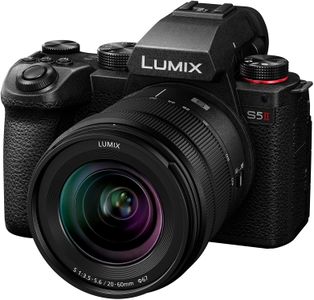 Panasonic LUMIX DC-S5 II Full Frame Mirrorless Camera with 20-60mm Lens, 4K, Black